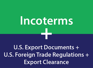 Bundle: Incoterms2020 + Export Documents + FTR + Export Clearance