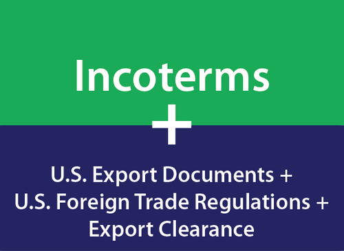 Bundle: Incoterms2020 + Export Documents + FTR + Export Clearance - Wita